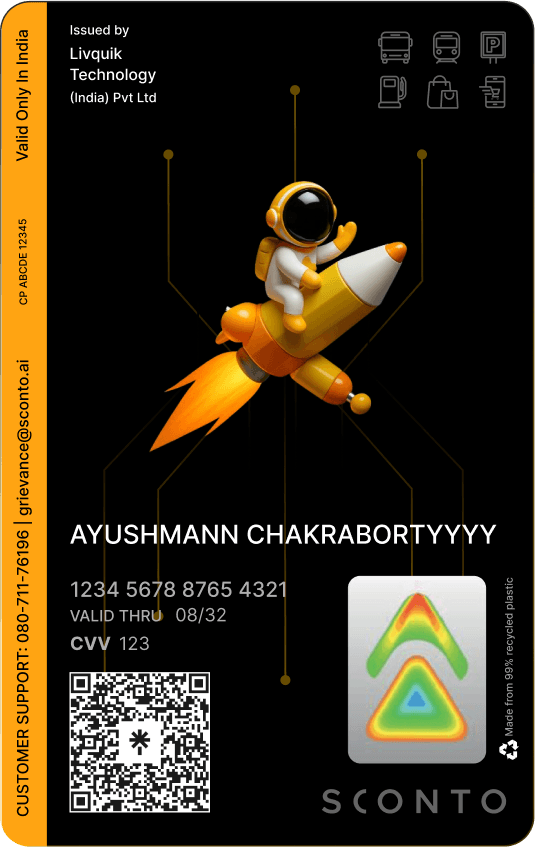 Sconto Card Back